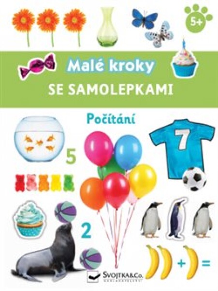 Počítání Malé kroky se samolepkami