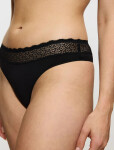 Dámská tanga Feel of Modal String - BLACK - černé 0004 - TRIUMPH BLACK XS