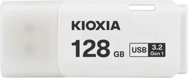 KIOXIA TransMemory U301 128GB bílá / Flash Disk / USB 3.2 (LU301W128GG4)