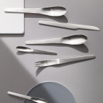 Georg Jensen Sada příborů Arne Jacobsen – 24 ks, stříbrná barva, kov