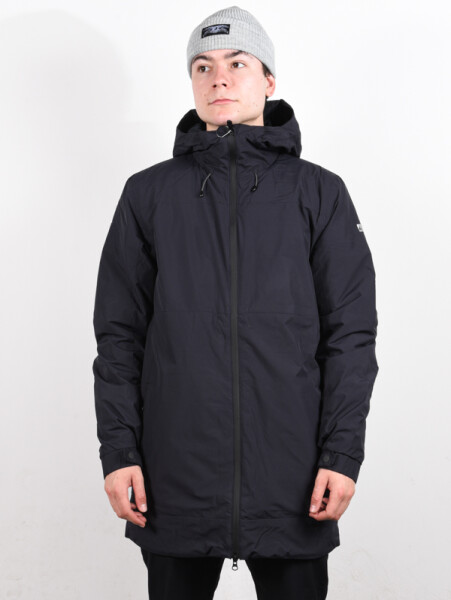 Quiksilver CORDOVA PARKA black zimní bunda pánská