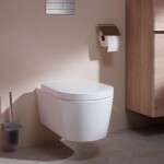 HANSGROHE - EluPura S Závěsné WC se sedátkem SoftClose, Rimless, AquaFall Flush, bílá 60292450