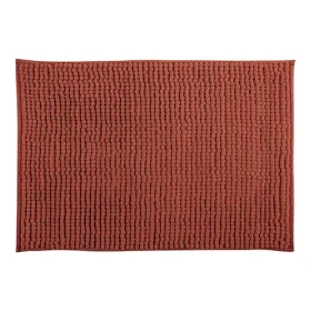MSV CHENILLE terakota / Koupelnová předložka / mikrovlákno / protiskluzová / 50 x 80 cm