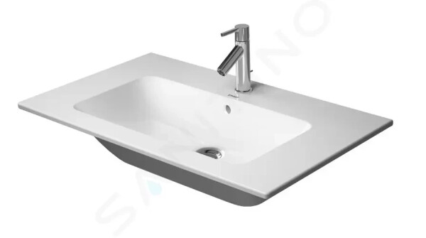 DURAVIT - ME by Starck Nábytkové umyvadlo 830x490 mm, 1 otvor pro baterii, matná bílá 2336833200