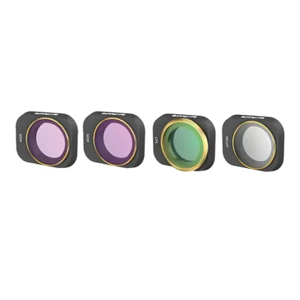 Sunnylife Sada filtrů UV+CPL+ND4+ND8 pro DJI Mini 3 Pro / Filtry pro dron / 4 ks (MM3-FI418)