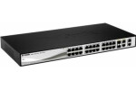 Rozbaleno - D-Link DGS-1210-28P / Gigabit PoE Smart Switch / 24x gigabit RJ45 / 4x gigabit SFP / rozbaleno (DGS-1210-28P.Rozbaleno)