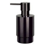 Spirella NYO dávkovač mýdla černý / ocel / 200 ml (7610583154286)