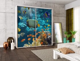 FRONTI Šatní skříň PENELOPA 205 Akvarium 6903