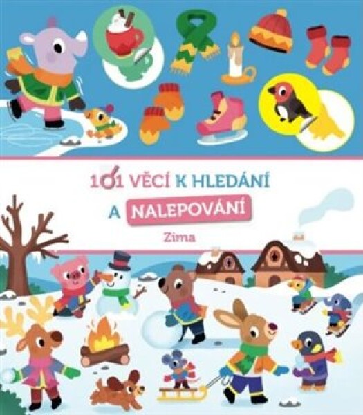 101 věcí k hledání a nalepování Zima
