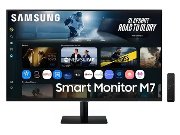 32" Samsung S32FM700UU černá / Smart monitor / VA / 4K UHD / 60 Hz / Wi-Fi / Tizen / 20W repro (LS32FM700UUXEN)