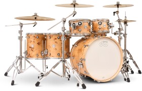 DW Design Series 6pc LTD Exotic Mapa Burl Over Birch