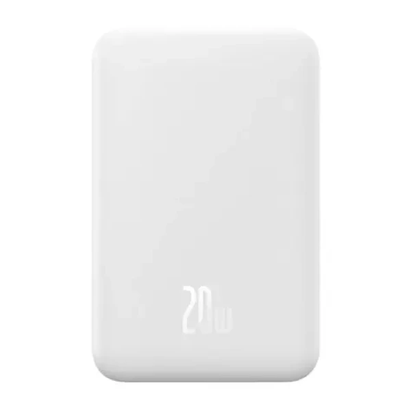 Baseus Magnetic Mini 20000mAh 20W bílá / 20W / 1x USB-C / MagSafe (PPCX150002)