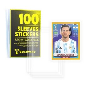 Obaly na samolepky World Cup 2026 Goatward 53 x 70 mm - 100 ks