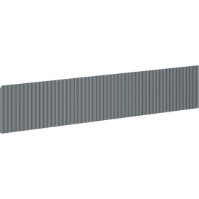 MEXEN - Rivel čelo pro koupelnovou skříňku reliéf 100 x 20, grafit mat 91A20-1000-235-1-66