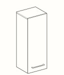 GEBERIT - Selnova Square Boční horní skříňka 85x33x30 cm, 1 dvířka, světlý ořech hickory 501.279.00.1