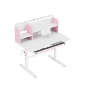 Mark Adler Study 5.7 růžová / Dětský nastavitelný psací stůl / pro děti od 90 do 160 cm (MA-STUDY 5.7 PINK)
