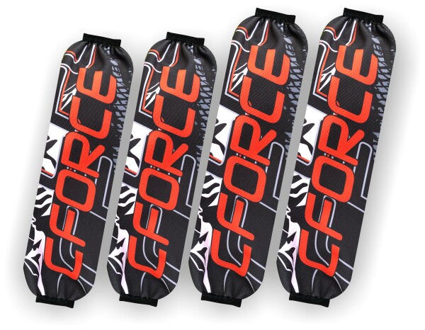 XATX Potahy tlumičů na CFMOTO Gladiator X850/X1000 G3 Barva: Červená