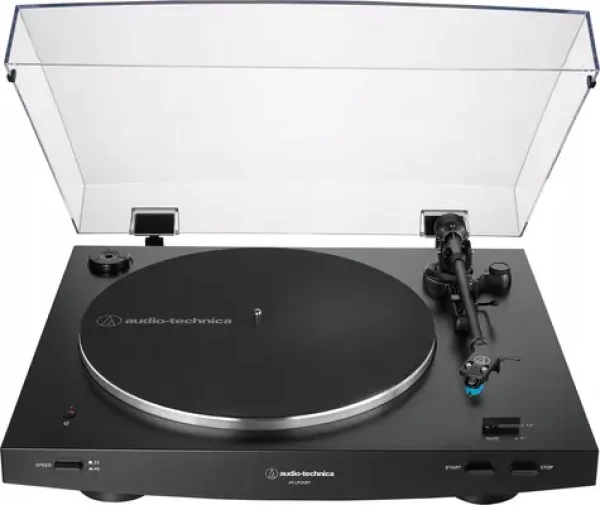 Audio Technica AT-LP3XBT černá / 33 1/3 45 RPM / RCA / BT / předzesilovač (AT-LP3XBTbk)