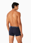 Pánské boxerky 2PACK tm. modré Emporio Armani