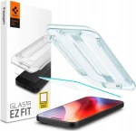 Spigen Glass tR EZ Fit čirá / Ochranné sklo / Apple iPhone 16 Pro (AGL07935)
