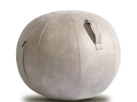 ELJET Designový míč PU kůže šedá