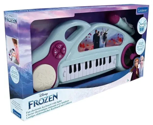 LEXIBOOK Elektronické klávesy Frozen s mikrofonem