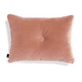 HAY Polštář Dot Soft Rose 45 × 60 cm, růžová barva, textil