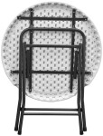 ROJA Stůl CATERING průměr 80cm, výška 74 cm
