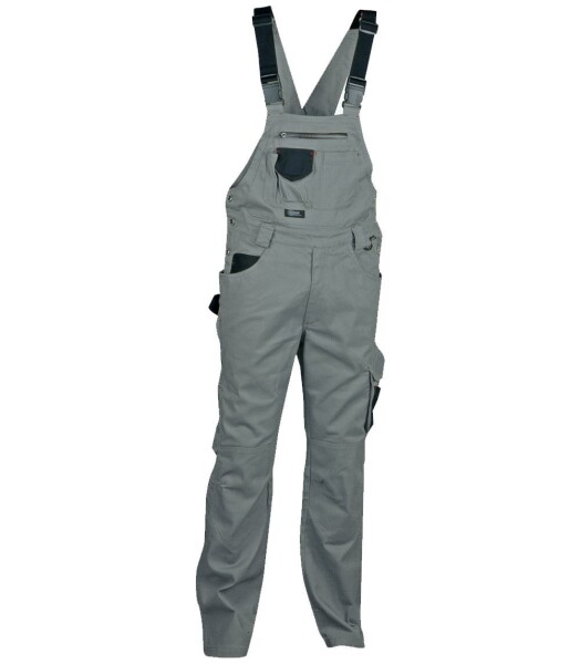 Pracovní kalhoty s laclem COFRA STEEL Barva: Antracit, Velikost: 44 (CASTEEL_04_44)