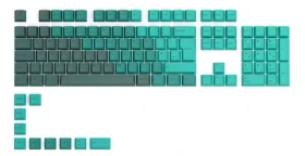 Glorious PC Gaming Race GPBT Keycaps - 115 PBT, ISO, UK, Rain Forest GLO-KC-GPBT-RF-UK