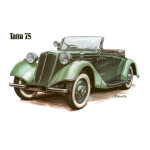 Kalendář 2024 poznámkový: Classic Cars - Václav Zapadlík,, 30 × 30 cm