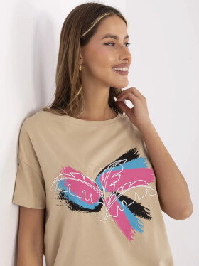 Tričko CLM TS 1019.79 camel M