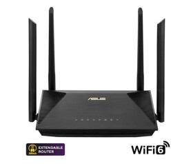 ASUS RT-AX53U (AX1800) WiFi 6 Extendable Router, AiMesh, 4G/5G Mobile Tethering EDF_151674