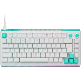 Logitech G512 X 75 bílá / Herní klávesnice / 75 % / US layout / RGB Lightsync / Tactile (920-013955)