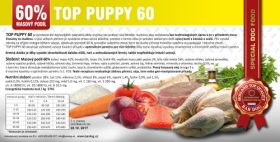 BARDOG Lisované krmivo Bardog Top Puppy 60 - 28/15 4 kg