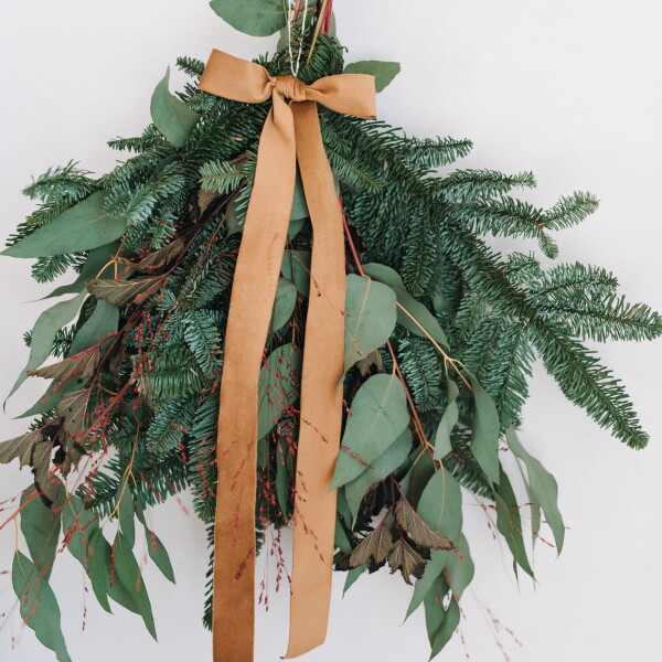 Bella Rose Sametová stuha 3 cm – hnědá (9 m), hnědá barva, textil