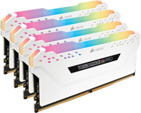 Corsair VENGEANCE RGB PRO 32GB bílá / 4x8GB / DDR4 / 3200MHz / PC4-25600 / CL16-18-18-36 / 1.35V / XMP2.0 (CMW32GX4M4C3200C16W)