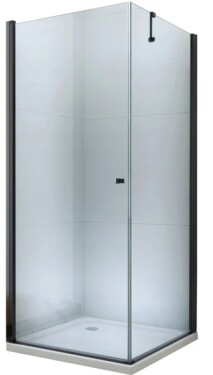 MEXEN/S - PRETORIA sprchový kout 80x90, transparent, černá 852-080-090-70-00
