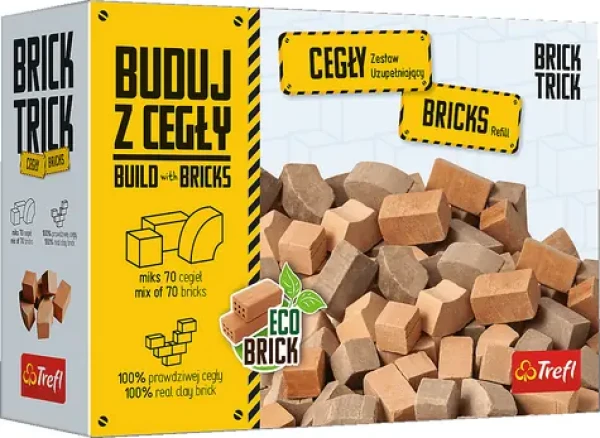 Trefl - Stavebnice - BRICK TRICK Náhradní balení cihel mix