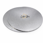 Cake Star MDF podložka zpevněná stříbrná grape 25cm 10"