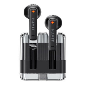 Havit TW981 černá / Bezdrátová sluchátka / Bluetooth 5.3 / nabíjecí pouzdro / až 4 h (TW981)