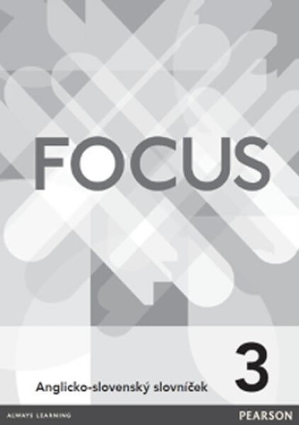 Focus 3 slovníček SK 1st Ed. - kolektiv autorů