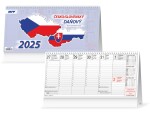 Stolní kalendář 2025 Daňový česko/slovenský