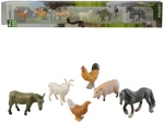MaDe 07314 Zvířátka v boxu domácí 6ks