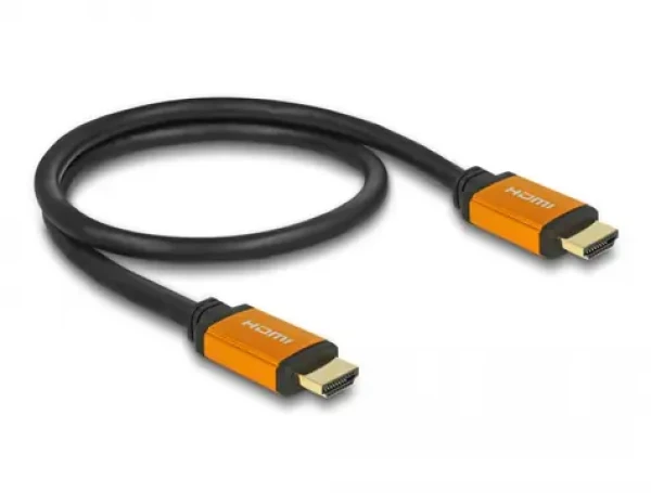 Delock Vysokorychlostní kabel HDMI 0.5 m / 48 Gbps / 8K / 60 Hz (85726)