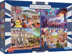 GIBSONS Puzzle Královské oslavy