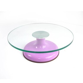 Cake Star Cake Star Skleněný otočný stojan fialový 30 cm