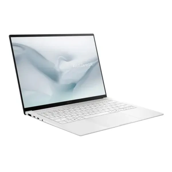ASUS Zenbook S 14 OLED bílá / Notebook / 14" 3K T / Intel Core Ultra 9 386H 2.1GHz / 32GB / 1TB SSD / Intel Arc / W11P (UX5406AA-OLED431XZ)
