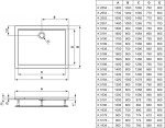 IDEAL STANDARD - Ultra Light Sprchová vanička 140x80 cm, bílá K518501