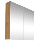 Zrcadlová skříňka SAT B-Way 80x75 cm lamino dub BWAY80CABOAK BWAY80CABOAK